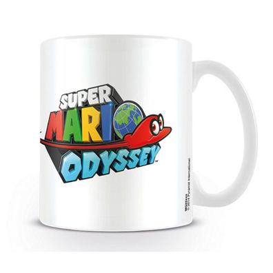 Super Mario Odyssey Logo Tasse Kaffetasse Mug Tazza Neu NEW