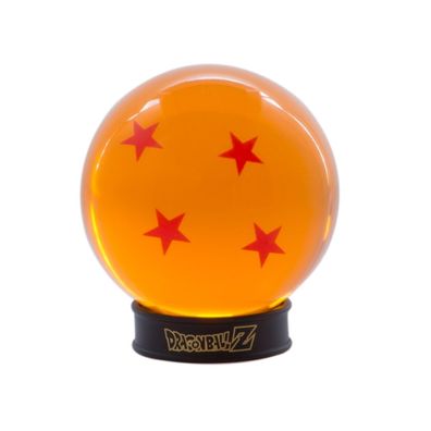 ABYstyle Dragon Ball Kristallkugel mit 4 Sterne 75 mm + Sockel Figur Statur Deko