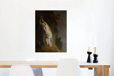 Glasbilder - 60x80 cm - Andromeda - Rembrandt van Rijn (Gr. 60x80 cm)