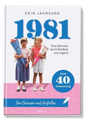 1981 - Dein Jahrgang: Eine Zeitreise durch Kindheit und Jugend zum Erinnern ...
