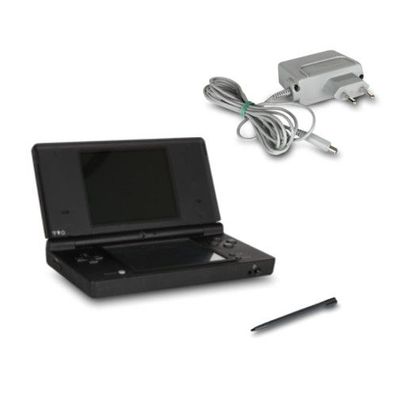 Nintendo DSi Konsole in Schwarz mit Ladekabel #81A