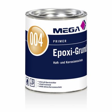 MEGA 004 Epoxi-Grund 2K 2,5 Liter