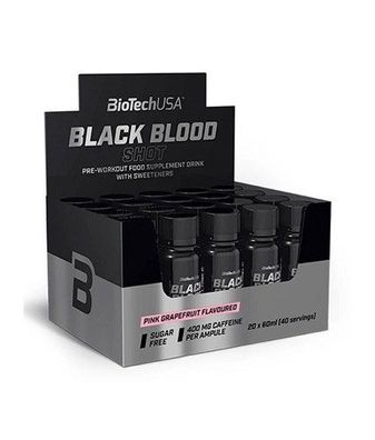 BioTech USA Black Blood Pre Workout Shot 60ml