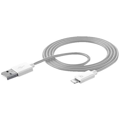 Cellularline USB 2.0 Lade Datenkabel 1m für Apple iPhone X Xs 11 12 13 Pro Max