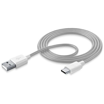 Cellularline USB 2.0 Kabel Typ A zu Typ C 1m 480 Mbps Samsung/ OnePlus/ Xiaomi
