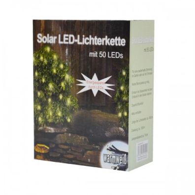 Solar LED-Lichterkette 50