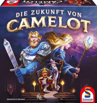 Schmidt Spiele Kinderspiel Die Zukunft von Camelot  ab 10 Jahren 2 bis 5 Spieler