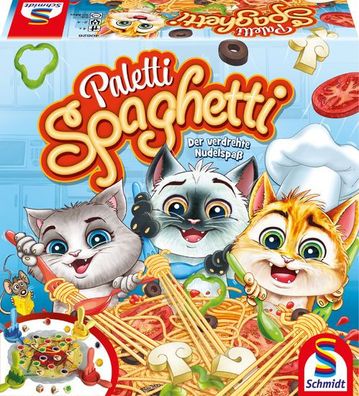 Schmidt Spiele Kinderspiel Paletti Spaghetti ab 4 Jahren 2 bis 4 Spieler