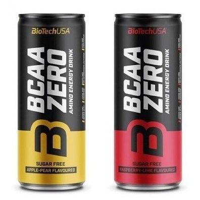 BCAA Zero Pre Workout Energy Drink 24x330ml