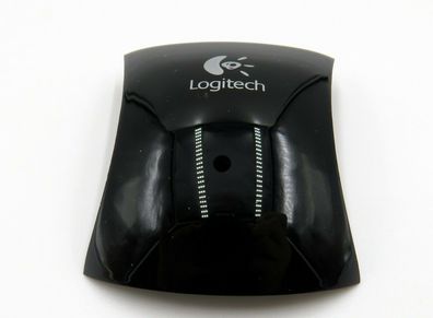 Logitech Maus M525 Ersatz Batteriefach-Deckel original Abdeckung Black Hochglanz