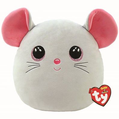 Ty Catnip Maus Mouse Squish a Boo Plüsch Kissen 35cm Stofftier Pillow Plush 35cm