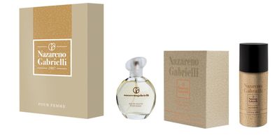 Nazareno Gabrielli Geschenkset für Damen Eau de Toilette 100ml + Deo 150 ml