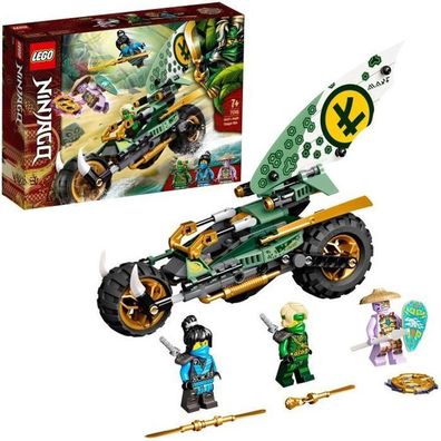 LEGO 71745 Ninjago Lloyd's Jungle Motorrad Spielzeug mit Lloyd und Nya Minifigur