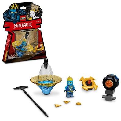 LEGO 70690 Ninjago Jays Spinjitzu-Ninja-Trainingskreisel Spielzeug für Kinder ab