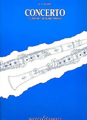 Klarinettenkonzert A-Dur: KV 622. Klarinette in B und Orchester. Klavieraus ...