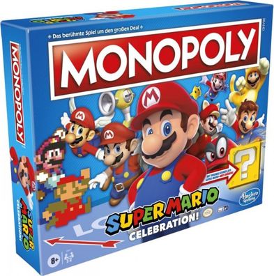 Hasbro E9517100 Monopoly Super Mario Celebration! Familienspiel Brettspiel