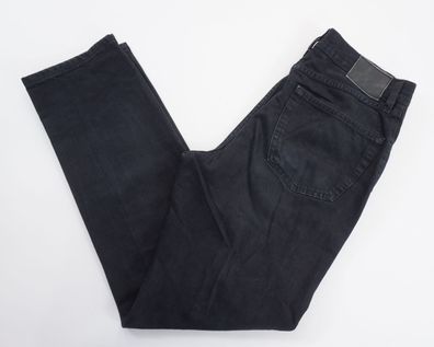 HUGO BOSS Arkansas Herren Jeans W31 L32 31/32 schwarz uni gerade Denim F2009