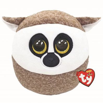 Ty Linus Lemur Affe Squish a Boo Kissen 35cm Stofftier Pillow Plush