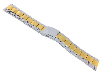 Casio Collection Uhrenarmband 20mm Edelstahl Bicolor MTP-1234