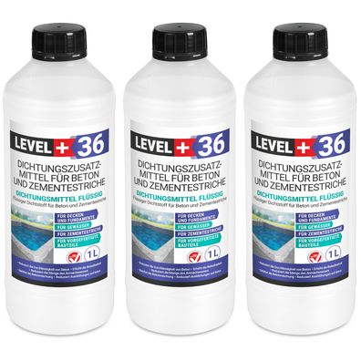 Dichtungsmittel Flüssig Mörtelzusatzmittel 3L für Zementestriche und Beton RM36