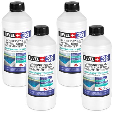 Dichtungsmittel Flüssig Mörtelzusatzmittel 4L für Zementestriche und Beton RM36
