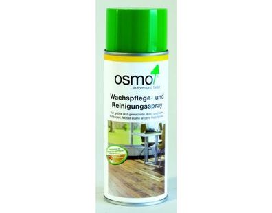 OSMO 3029 Farblos Wachspflege- und Reinigungsspray 0,4 L