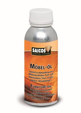 SAICOS Möbel - Öl Farblos 300 ml Holz Oberflächenbehandlung Innen