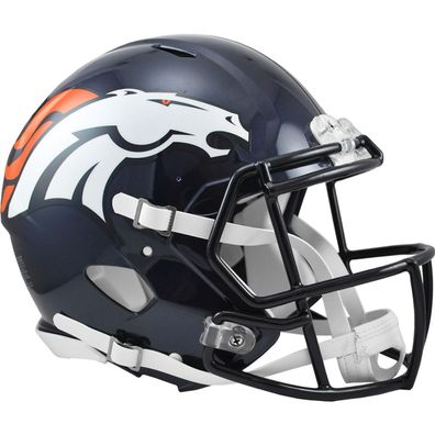 NFL Denver Broncos Authentic Full Size Helm Speed Footballhelm Helmet