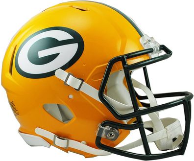 NFL Green Bay Packers Authentic Full Size Helm Speed Footballhelm Helmet