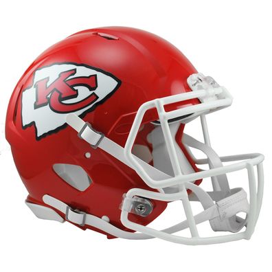 NFL Kansas City Chiefs Authentic Full Size Helm Speed Footballhelm Helmet