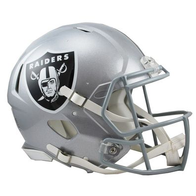 NFL Las Vegas Raiders Authentic Full Size Helm Speed Footballhelm Helmet