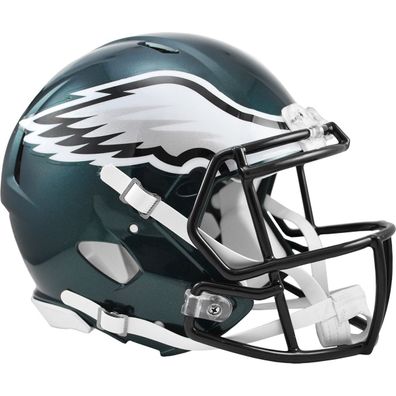 NFL Philadelphia Eagles Authentic Full Size Helm Speed Footballhelm Helmet