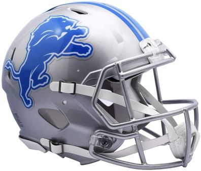 NFL Detroit Lions Authentic Full Size Helm Speed Footballhelm Helmet