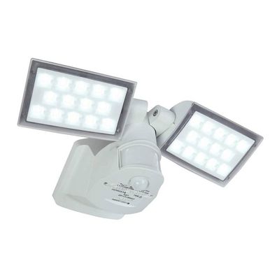 Lutec LED-Außenwandstrahler "Peri" weiß 3260lm PIR Sensor 6294-PIR-5K-WH
