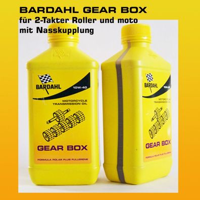 Bardahl Gear Box 10W-40 Spezialöl für Rollergetriebe - 1 Liter-Flasche