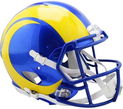 NFL Los Angeles Rams Authentic Full Size Helm Speed Footballhelm Helmet