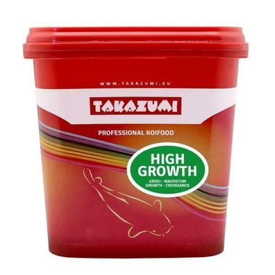 Takazumi Koi-Futter High Growth - Wachstumsfutter 2,5kg Koifutter Koiteich Koi