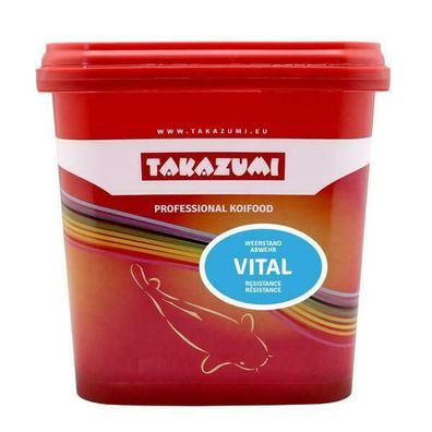 Takazumi Koi-Futter Vital - Abwehr- & Gesundheitsfutter 4,5kg Koifutter Koi Koi