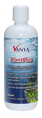 Vanya PlantPlus 250ml Aquarium Dünger Pflanzendünger Pflege