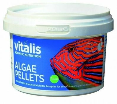 Vitalis Algae Pellets 1,8kg 1mm Meerwasser Futter Aquarium