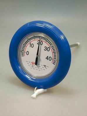 Schwimmender Thermometer rund 18 cm für Gartenteich und Pool