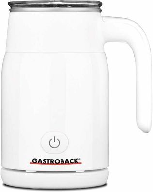 Gastroback 42325 Latte Magic, Milchaufschäumer, warmer oder kalter Milchschaum i