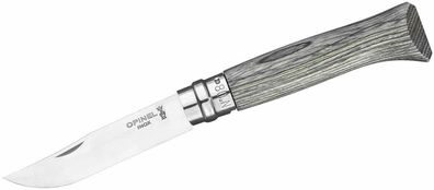 Opinel Unisex – Erwachsene No 08 Taschenmesser, Grau, 19,5cm