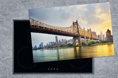 Herdabdeckplatte - 78x52 cm - New York - Queens - Manhattan