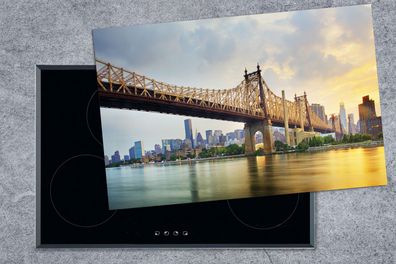 Herdabdeckplatte - 80x52 cm - New York - Queens - Manhattan
