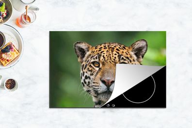 Herdabdeckplatte - 80x52 cm - Leopard - Natur - Gefleckt