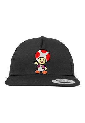 Blondie & Brownie Unisex Baseball Cap Snapback Kappe Toad Mario Luigi Mushroom