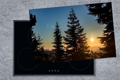 Herdabdeckplatte - 78x52 cm - Sunrise Nationalforst