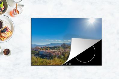 Herdabdeckplatte - 78x52 cm - Toskana - Italien - Sonne