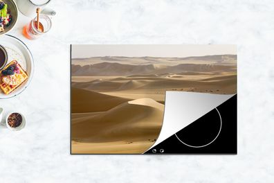 Herdabdeckplatte - 80x52 cm - Wüste in Ägypten